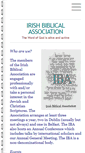 Mobile Screenshot of irish-biblical-association.com